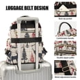 thumbnail image 3 of FORMRS Mini Backpack Purse for Women Travel Daypack Casual Shoulder Bag, Red Deer, 3 of 7