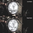 thumbnail image 3 of Faro delantero de moto TRUE MODS 5.75 5-3/4 Harley LED [Chrome], 3 of 9