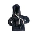 thumbnail image 2 of Gear Shifter Lever Knob Cover Anti Slip Accessories Universal Hoodie Sweatshirt Black, 2 of 9