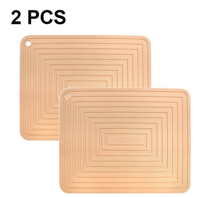 Salvamanteles de silicona grande de 2 piezas - Platos calientes / Soporte para ollas resistente al calor Sincero Hogar