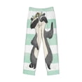 thumbnail image 5 of Balery Cute Raccoon print Men's Pajama Pants,Ultra Lightweight Pjs,Lounge Pant-Medium, 5 of 9