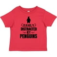 thumbnail image 3 of Inktastic Easily Distracted by Penguins Boys or Girls Baby T-Shirt, 3 of 5