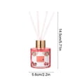 thumbnail image 3 of Summer Aromatherapy Scent Diffuser, with 4 Fiber Sticks, Refillable Glass Vessel , Aromatherapy Diffusers Air Fresheners for Home Bedroom Bathroom, 3 of 6