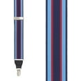 thumbnail image 2 of SuspenderStore Dressy Striped Grosgrain Suspenders- 1.38-Inch Wide - Clip - 9 Colors & 2 Sizes, 2 of 4