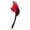 red, variant on Artificial Feathered Parrot Statue 25cm Lifelike Bird Garden Ornament with Wire Clip Feet for Outdoor Indoor Decoration, Tree Display, Crafts, Projects, Wedding Gifts (Multicolor)