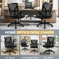 thumbnail image 2 of Silla de oficina FelixKing de malla ergonómica con soporte lumbar, 2 of 8