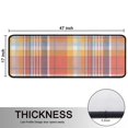 thumbnail image 5 of Kitchen Rugs Sets Of 2,Multi Color Checkerboard Checkered Pattern Anti Fatigue Kitchen Mat Rugs Non Slip Washable,Decorative Kitchen Floor Mats for Kitchen,Sink,Laundry,17"x47"+17"x47", 5 of 5