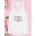 thumbnail image 3 of Mothers Day Chalk Text Racerback Tank Women -Image by Shutterstock, Female XX-Large, 3 of 4