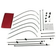 thumbnail image 5 of 3 Bows Boat Top Cover Sun Shade Includes Mounting Hardwares Aluminum Alloy Frame IP85 Waterproof, 5 of 18