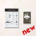 thumbnail image 1 of Juego de sellos transparentes de trineo de copo de nieve de Navidad y troqueles de corte de Metal para manualidades DIY, tarjetas de felicitación, decoración de álbumes de recortes, 1 of 2