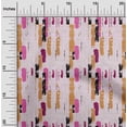 thumbnail image 2 of oneOone Cotton Poplin Light Pink Fabric Abstract Stroke With Texture Sewing Craft Projects Fabric Prints By Yard 56 Inch Wide, 2 of 5