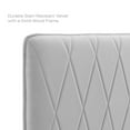 thumbnail image 6 of Modway Leila King/California King Headboard in Light Gray, 6 of 10