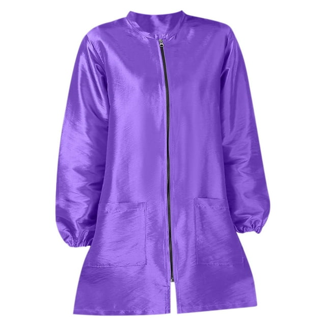 BMYJ Blouse de Coiffeur Imperméable, Robe de Coiffeur Ajustable avec Manches, Protection Lavable pour Animaux