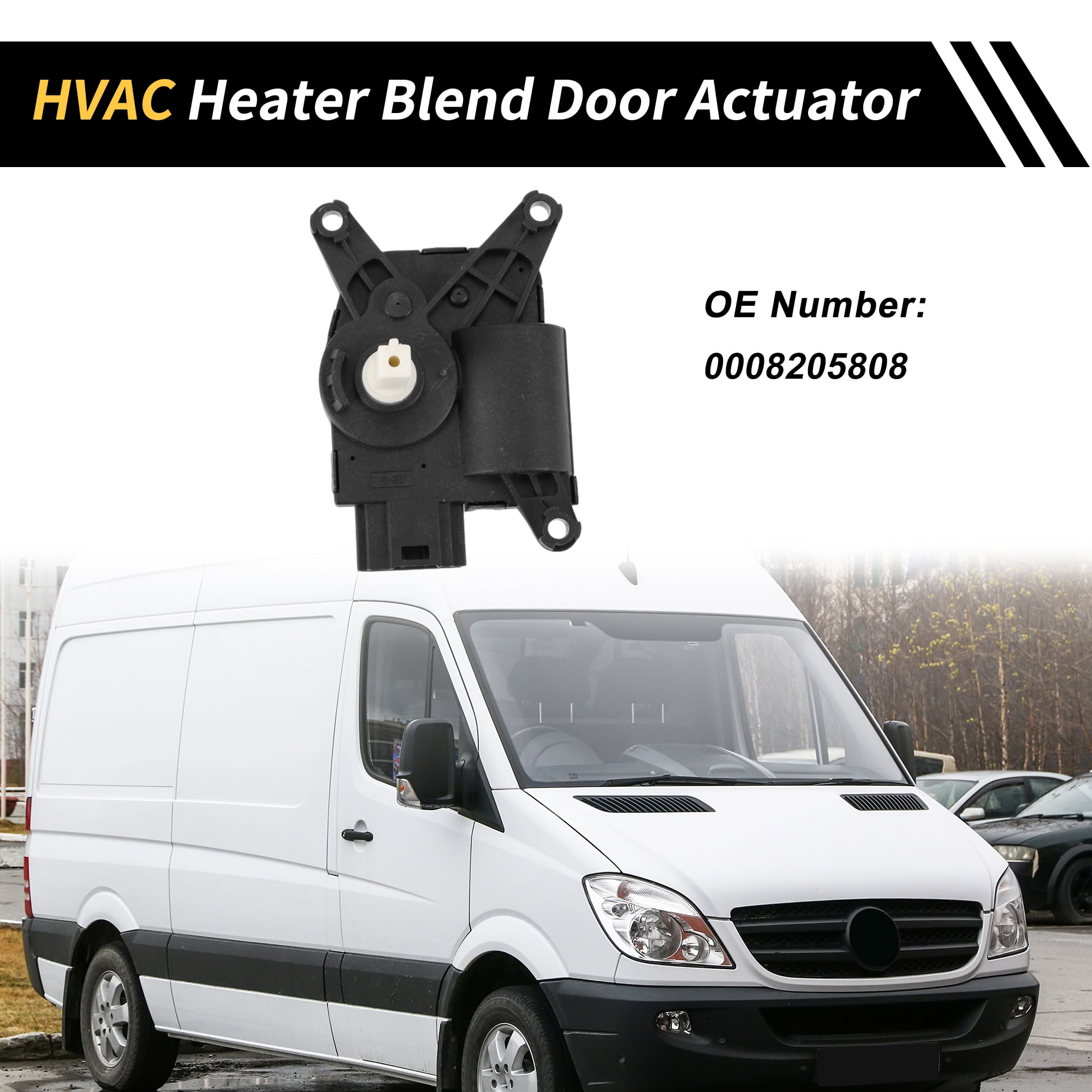 Unique Bargains HVAC Heater Blend Door Actuator for Mercedes-Benz Sprinter 2006-2009