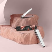 Japonesque Nail Clippers & Salon Board Natural White Shimmer & Pink