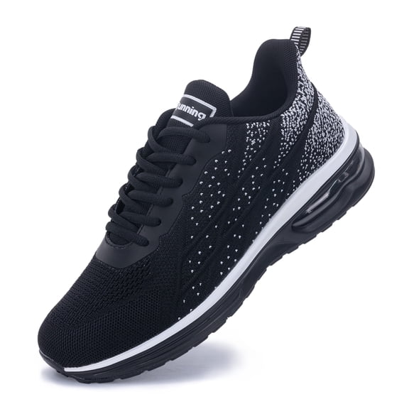 BEOAPT Men's Air Cushion Running Sneakers Breathable Athletic Tennis Shoes for Walking Jogging Gym Workout Size 9.5