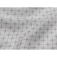 thumbnail image 4 of oneOone Viscose Jersey Dusty Gray Fabric Geometric Check Sewing Craft Projects Fabric Prints by Yard 60 Inch Wide, 4 of 5
