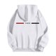 thumbnail image 4 of MHFRRA Sudadera con Capucha con Estampado de Letras para Un Uso Diario Cómodo, Ideal para Salidas Informales y Capas Elegantes Blanco, 4 of 5