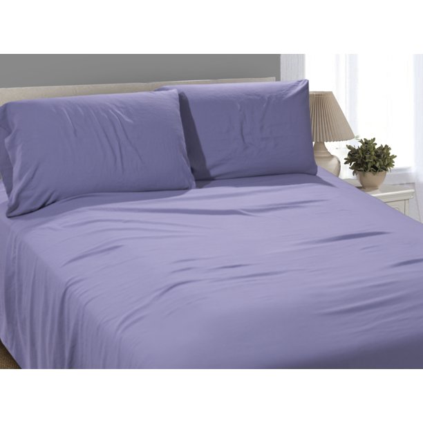 Better Homes and Gardens Vintage Microfiber Sheet Set , Twin Lavender