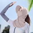 thumbnail image 5 of CHUMUD Fashionable Summer Balaclava with Brim Face Mask for Sun Protection Cycling Fishing Face Mask for Women Full Head Sun Balaclava, 5 of 5
