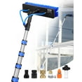 thumbnail image 1 of VEVOR Water Fed Pole Kit 24FT Solar Panel Cleaning Pole 180° Rotatable Brush Head, 1 of 9