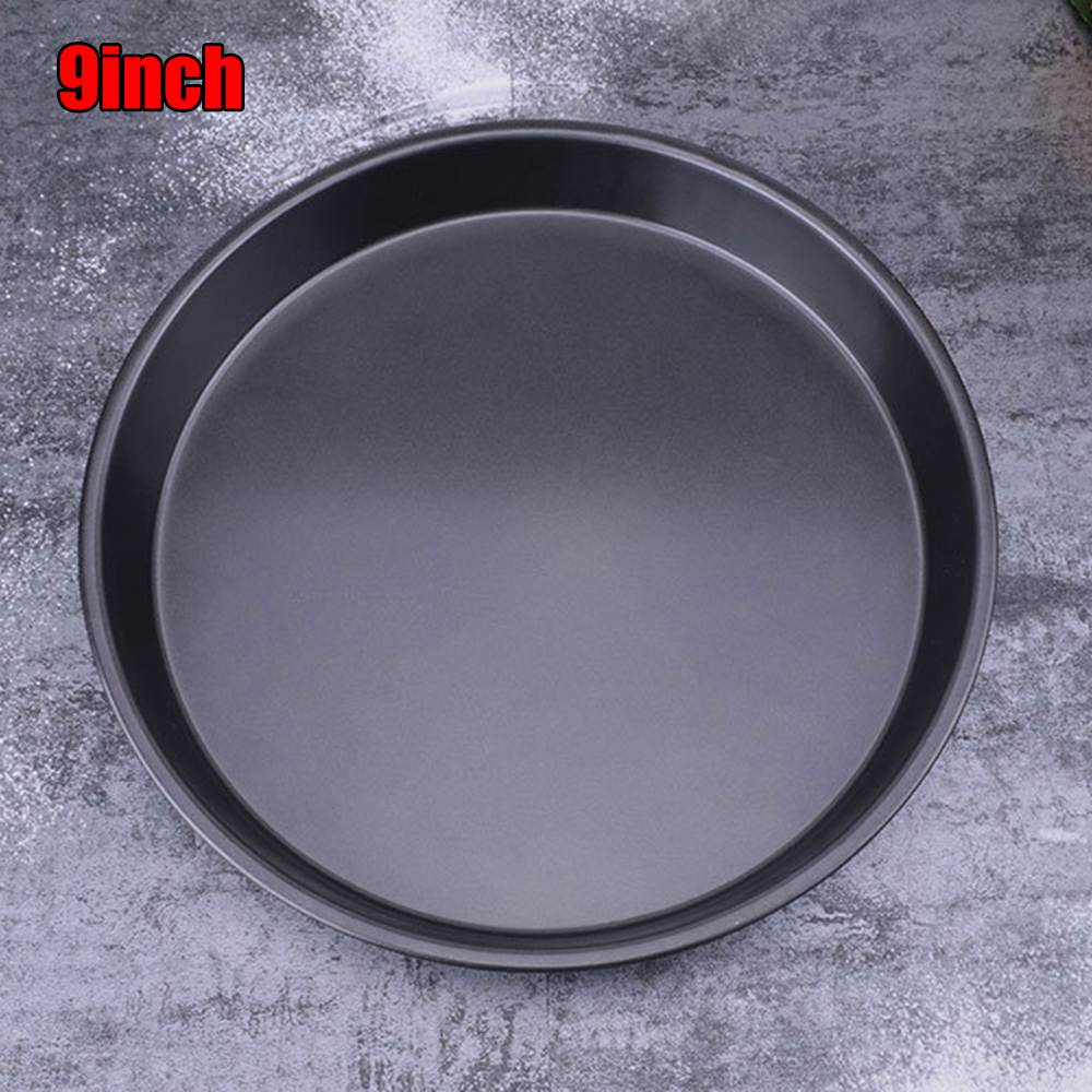 9/10/11/12inch Round Deep Dish Pizza Pan Nonstick Pie Tray Baking