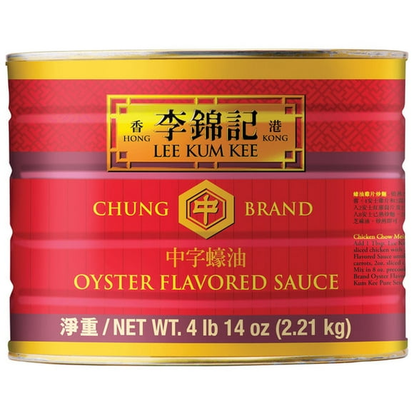 Lee Kum Kee Chung Brand 4 lb. 14 oz. Oyster Flavored Sauce - 6/Case