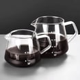 thumbnail image 2 of Pour Over Coffee Maker - 300ML Glass Carafe Coffee Server with Glass Coffee Dripper/Filter, Drip Cof, 2 of 8