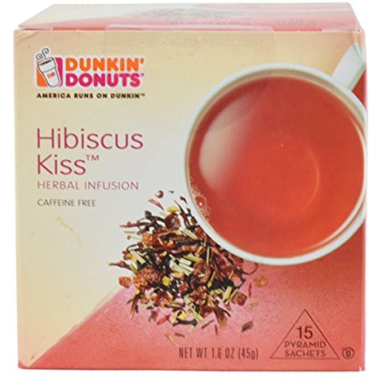 Dunkin Donuts Hibiscus Kiss Herbal Infusion