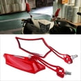 thumbnail image 3 of High Grade Hard Plastic Shell, Aluminum Alloy Arm with Ultra Clear Mirror Fully Adjustable Joint  Ritzy Paint Finish Universal Fit for Most Motorcycle and Scooter, 3 of 7
