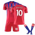 thumbnail image 3 of 2021 Chelsea Home No. 10 Bridgic Soccer Jersey Short Sleeve No. 7 Canter Set, 3 of 3