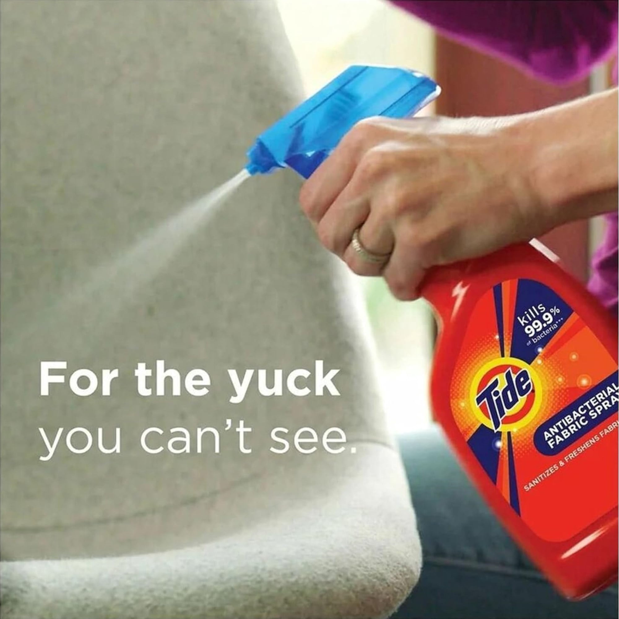 Tide Original Scent Fabric Spray 22 oz (Pack of 2)