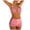 01-Watermelon Red, variant on Women High Cut Bikini Sets String Sexy Swimsuit Two Piece Bathing Suit Cheeky Cut Out Cute Swimwear (Blue, M)