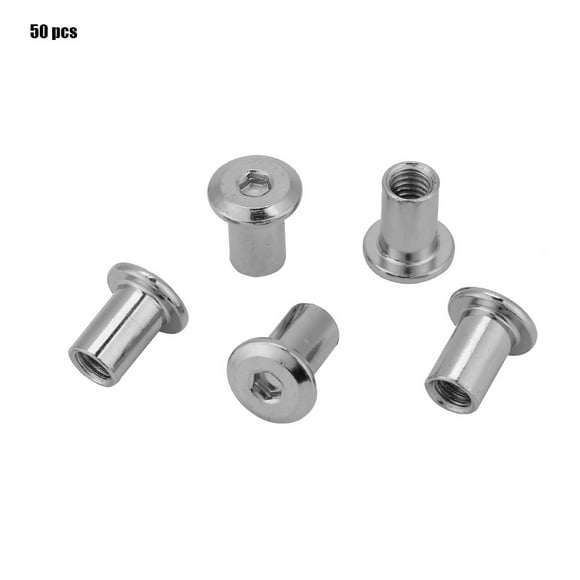 Flat Nuts Hex Nut,Iron Plated Nickel Flat Furniture Hex Nuts Flat Hex Nuts Optimal Efficiency