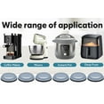 thumbnail image 6 of UDIYO Anti-slip Appliance Sliders 24 Pcs Kitchen Appliance Sliders Self-adhesive Anti-slip Tray for Easy Movement with Most Countertop Coffee Makers, 6 of 7