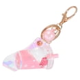 thumbnail image 4 of 1PC Lovely Fruit Liquid Quicksand Keychain Acrylic Keyring Bag Ornament, 4 of 4