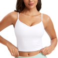 thumbnail image 1 of Top deportivo CRZ YOGA Butterluxe Sweetheart ajustable blanco L, 1 of 4