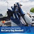 thumbnail image 2 of Silla plegable para fanáticos de los deportes Kijaro, 26" L x 35.5" W x 37" H, Dallas Cowboys, 2 of 5