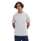 thumbnail image 2 of ellesse Camiseta para hombre - ACCIANO, manga corta, cuello redondo, logotipo, algodón, liso Gris claro M (Medium), 2 of 5
