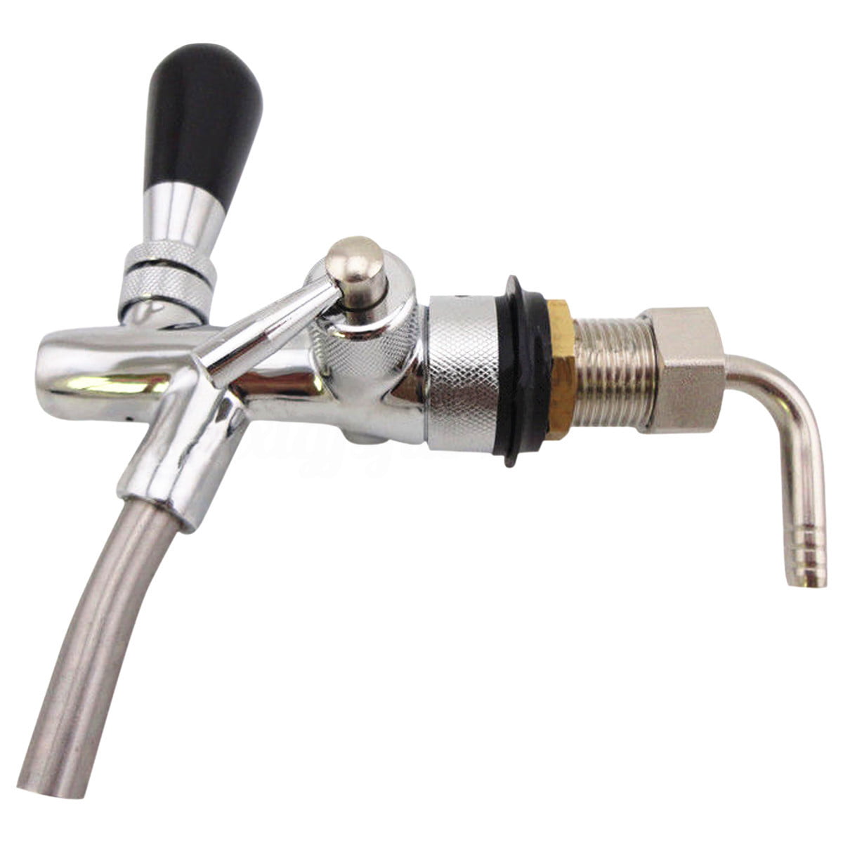 Brand New Adjustable Beer Draft Tap Faucet With Flow Control Home Brew 