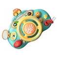 thumbnail image 4 of Steering Wheel Toy, Ideal Gift Anti Crack Simulation Steering Wheel Toy Educational Wear  Rugged Interactive  For Girls, 4 of 8