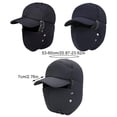 thumbnail image 4 of Gorro de pesca y Esquí Minnieouse impermeable y a prueba de nieve negro, 4 of 6