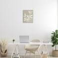 thumbnail image 2 of Stupell Industries Boho Leaves on Natural Pattern Floral Painting Wrapped Canvas Canvas Art Print Wall Art, 16 x 20, 2 of 7