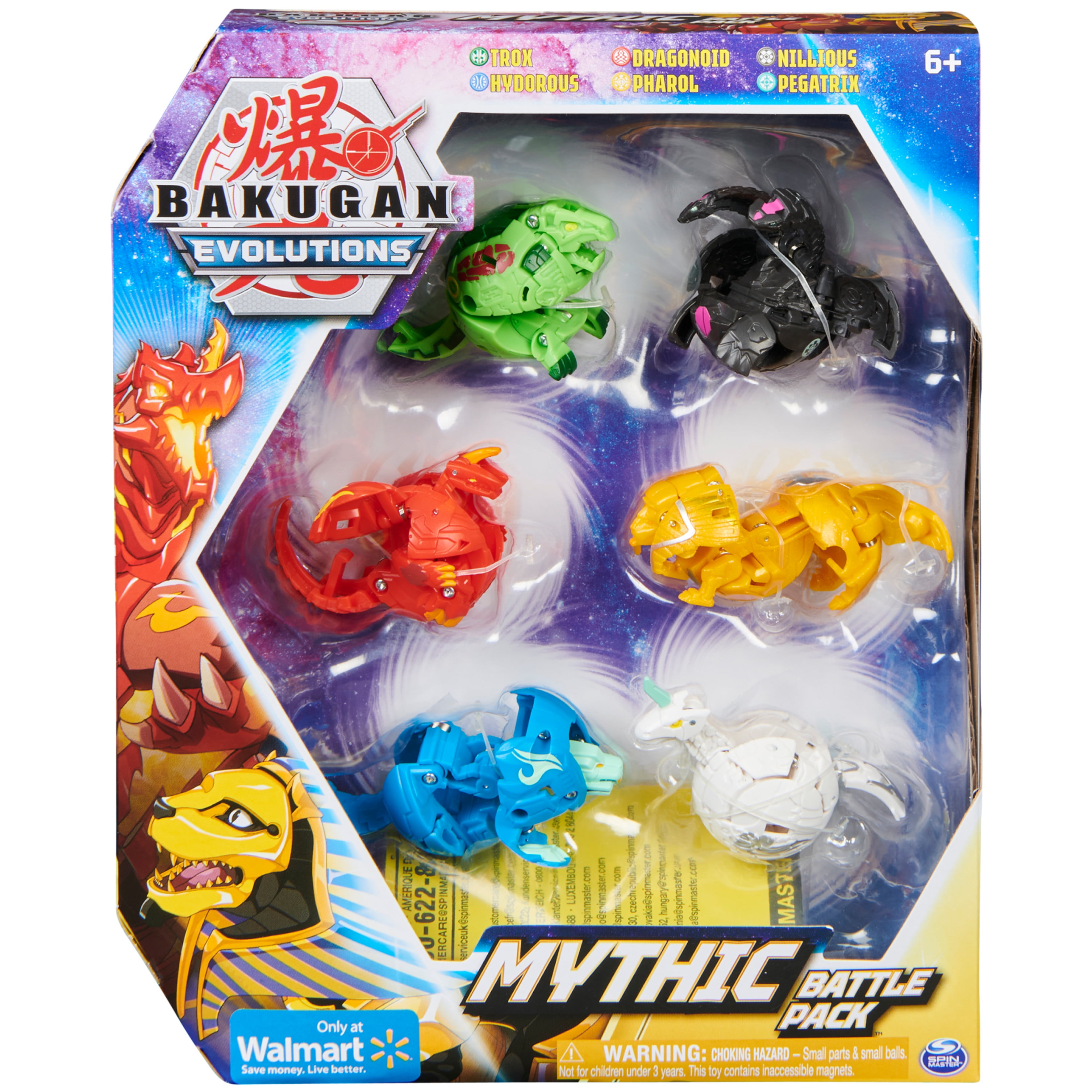 Styring Bunke af frakke Bakugan Evolutions, Mythic Battle Pack (Walmart Exclusive) - Walmart.com