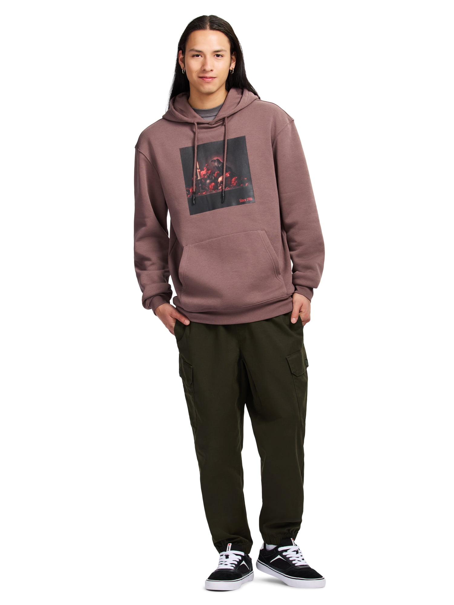 Airwalk Men's & Big Men's Fleece Pullover Hoodie, Sizes XS-3XL