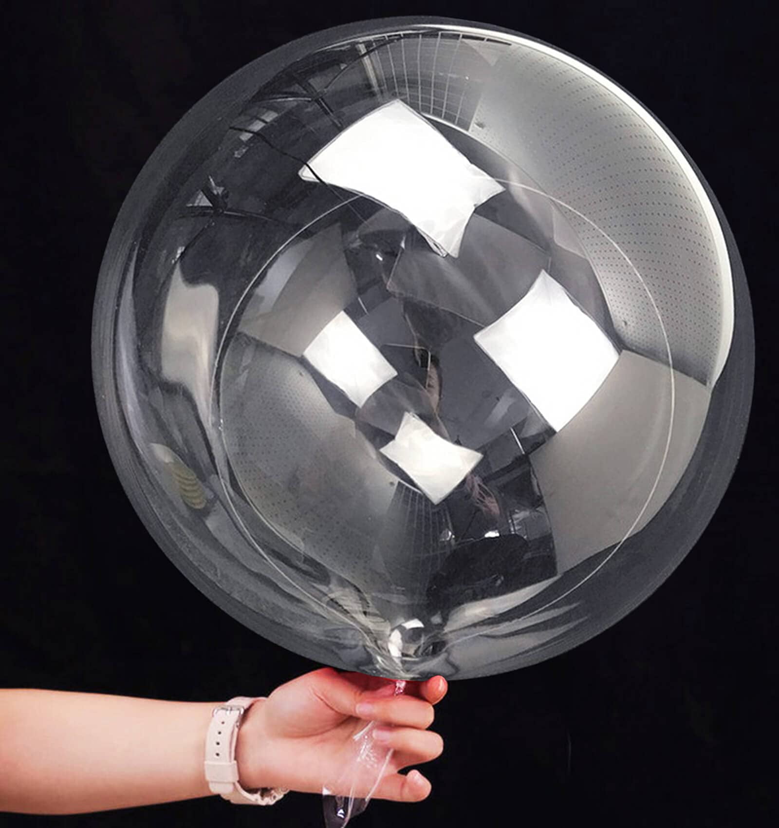 Clear Balloons For Stuffing Transparent Bubble Balloons Big Bubble Balloons  For Christmas Wedding Birthday Party Decoration - AliExpress