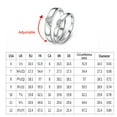 thumbnail image 7 of Heart Promise Rings for Couples I Love You Engagement Wedding Ring Band Sets, 7 of 7