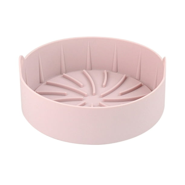 Olla de silicona Matsuzay para Airfryer Rosado 22cm