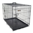 thumbnail image 3 of Majestic Pet Double Door Pet Crate, Black, Small, 30"L, 3 of 6