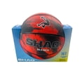 thumbnail image 4 of Shaq 29.5" (Size 7) Black and Red Rubber Basketball, 4 of 11
